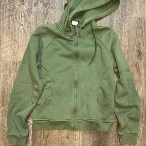 ZYIA oh so soft Hooded Zip-Up Sweatshirt